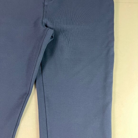 Spanx Pants Women's 36x27* Ponte Slim Straight High Rise Blue Stretch Tag XXL - Picture 3 of 16